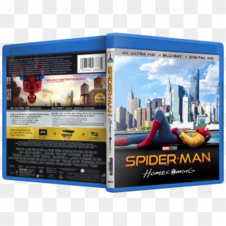 Peter Parker Balances His Life As An Ordinary High - Spiderman Homecoming Blu Ray Clipart