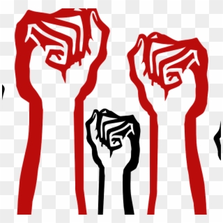 Scales Of Justice - Raised Fist Png Clipart