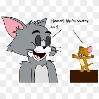 Go To Image - Tom And Jerry Happy Clipart
