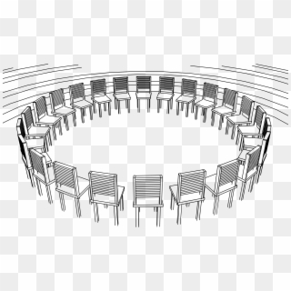 This Free Icons Png Design Of Circle Of Chairs With - Circle Of Chairs Clipart