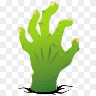 Zombie Hand Png Clipart Image - Hand Transparent Png