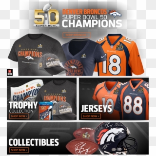 Super Bowl 50 Png - Denver Broncos Clipart