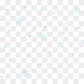 Blue Snowflake Background - Pattern Clipart