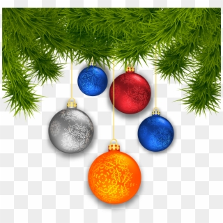 View Full Size - Christmas Tree Ball Ornaments Clipart Png Transparent Png