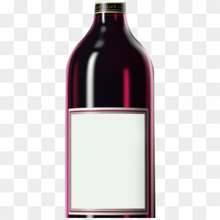 Wine Bottle Png Transparent Image - Bottle Clipart
