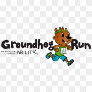 Groundhog Run Benefiting Ability Kc - Cartoon Clipart