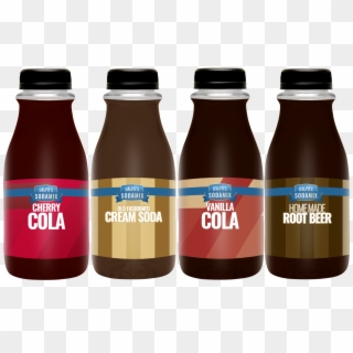 Flavors Four Pack Ralphs Sodamix Cherry Cola Root Beer - Soft Drink Clipart