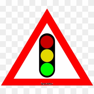 Traffic Signs - Traffic Light Sign Png Clipart