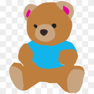 Bears Clipart Bear Doll - Stuffed Animal Sleepover Clipart - Png Download