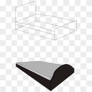 This Free Icons Png Design Of 3d Bed, No Background - Bed Frame Clipart