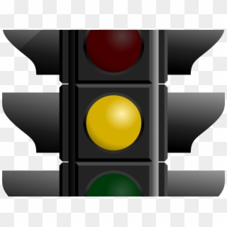 Clip Art Red Traffic Light - Png Download