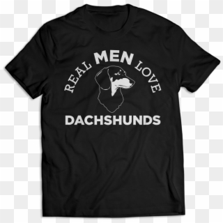 Real Men Love Dachshund - Mission Trip Shirt Design Clipart