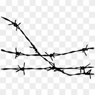 Barbed Wire Clipart Cartoon - Transparent Background Barb Wire Clipart - Png Download