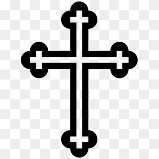 Catholic Cross Png - Bulgarian Orthodox Cross Clipart