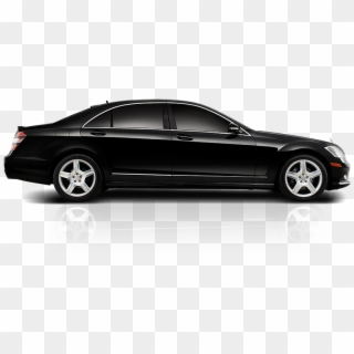Black Car Driving In To The Screen - Uber Select Clipart