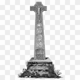 Oronsay Cross - Obelisk Clipart