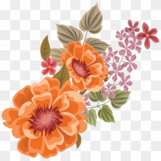 #mq #orange #flowers #flower #garden - Flower Clipart