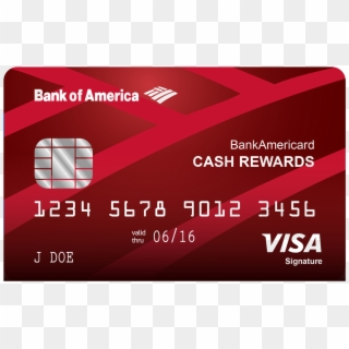 Bank Of America Cash Rewards Credit Card Review &benefits - Bank Of America Clipart