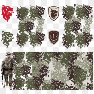 Working - Project Honor Digital Camo Clipart