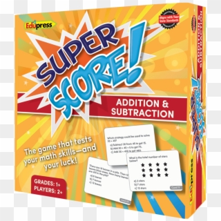 Tcr62080 Super Score Game Addition/subtraction Grades - General Supply Clipart