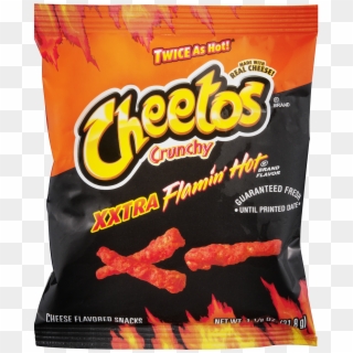 Cheetos Crunchy Xxtra Flamin' Hot Cheese Flavored Snacks - Biscuit Clipart