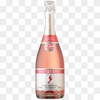 Barefoot Bubbly Pink Moscato Clipart