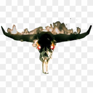 Bull On Fire Png - Deer Clipart