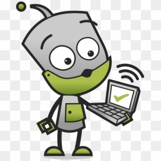 Gadget Mascot - Computer Mascot Png Clipart