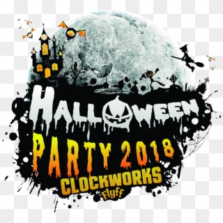 Clockworks Halloween Party - Graphic Design Clipart