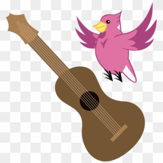 Vector Bird Guitar - Mlp Guitar Cutie Mark Clipart