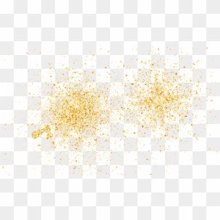 Star Gold Pattern Cross Yellow Powder Clipart - Night - Png Download