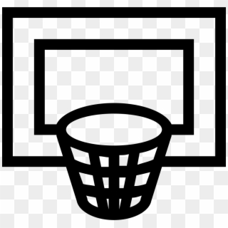 Basket Of Basketball Stroke Sportive Symbol Comments - Dibujos De Canastas De Baloncesto Clipart