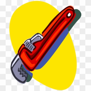 Vector Illustration Of Monkey Wrench Pipe Wrench Or Clipart