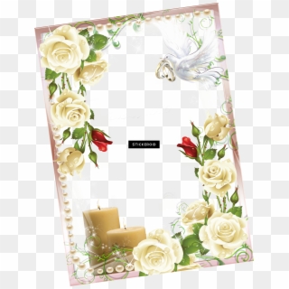 Wedding , Png Download - White Rose Flower Png Clipart