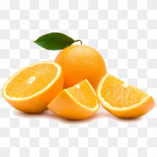 Oranges And Orange Slices Clipart