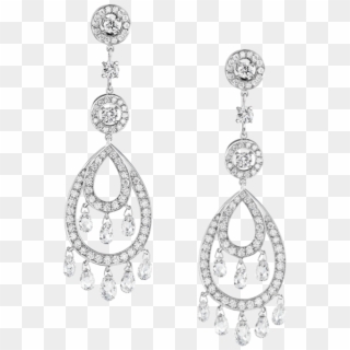 Briolette Cut Diamond Earrings Clipart