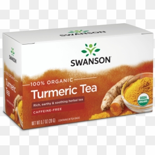 Swanson Turmeric Tea 20 Bag Clipart