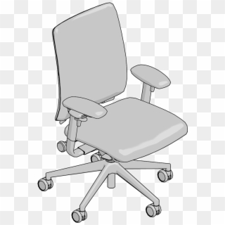Chair-full Bk,adj Seat D,uph Outer Bk,h - Office Chair Clipart