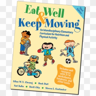 Eat Well & Keep Moving - Community Wide Campaign Posters Of Promoting Health Clipart