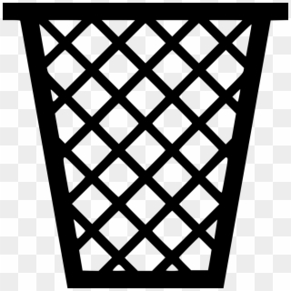 Trash Can Comments - Papelera Icono Clipart