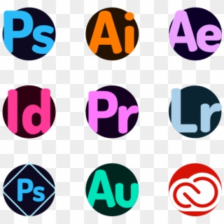 Adobe Logos - Adobe All Logo Png Clipart