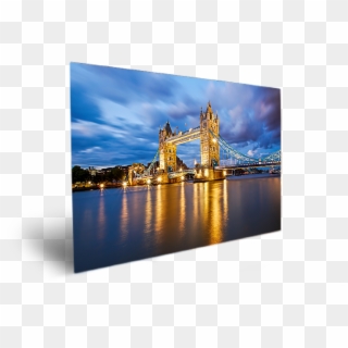 Tower Bridge Thames River London England Golden Wall - Suspension Bridge Clipart