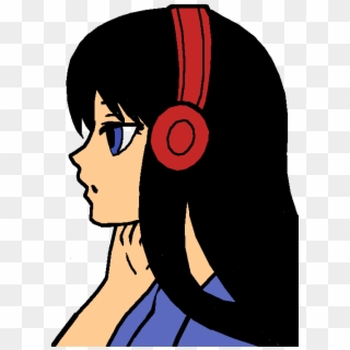Time To Use Headphones - Anime Aphmau Clipart