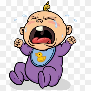Debating Whether Or Not To Sleep Train Your Baby Read - Crying Baby Cartoon Gif Clipart