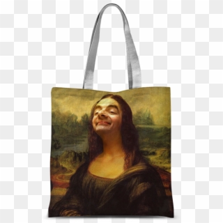 Mr Bean's Face On The Mona Lisa ﻿classic Sublimation - Mr Bean N Mona Lisa Clipart