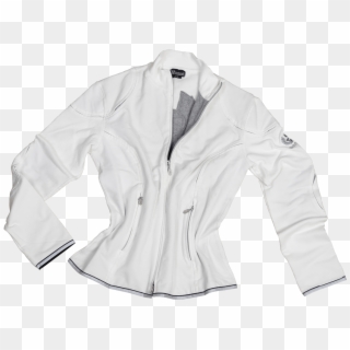 Belstaff Prof Logo Ladies' Cardigan, Off White - Leather Jacket Clipart