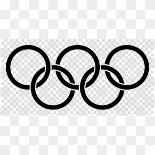 Olympic Rings Clipart At Getdrawings - Black And White Glasses Clipart - Png Download