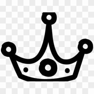 King Clipart Outline - Crown Hand Drawn Png Transparent Png