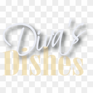 Dishes Logo - Calligraphy Clipart