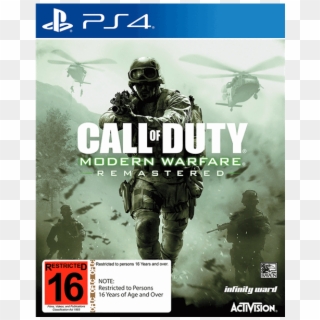 Call Of Duty - Cod Mw Remastered Ps4 Clipart